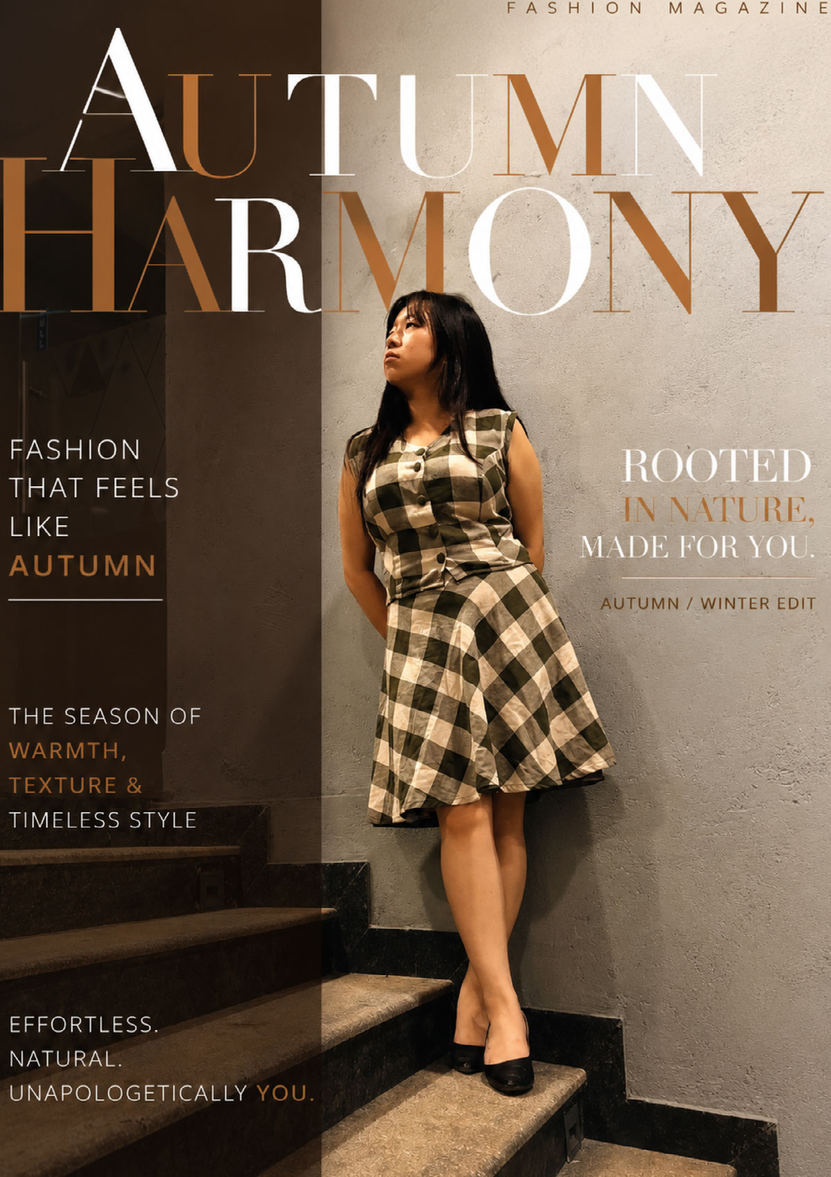 Autumn harmony magazine on Behance :: Behance