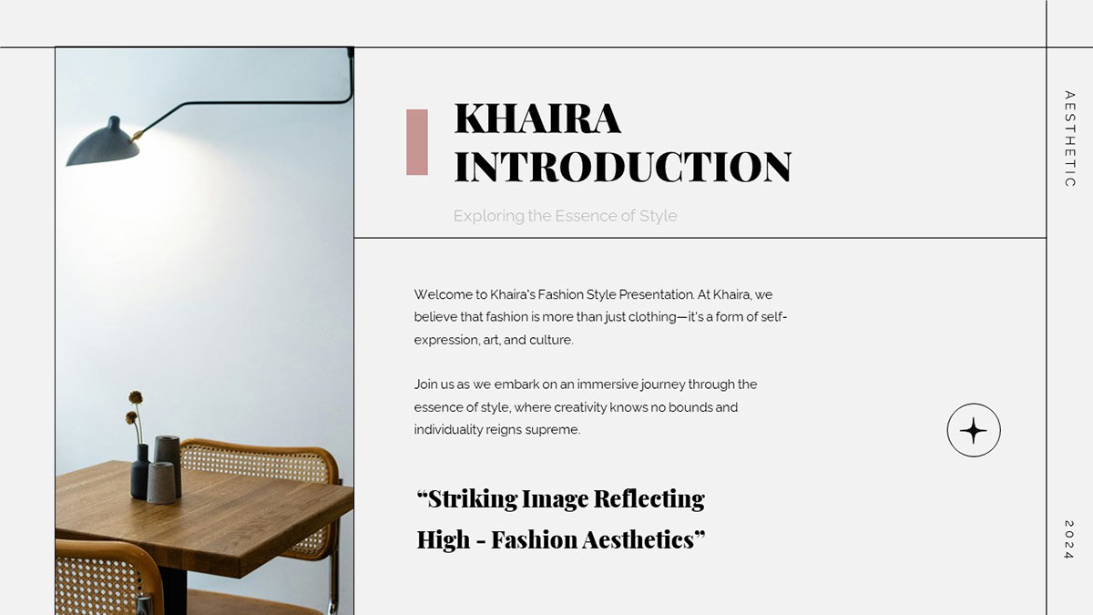 Khaira - Presentation Template rendition image