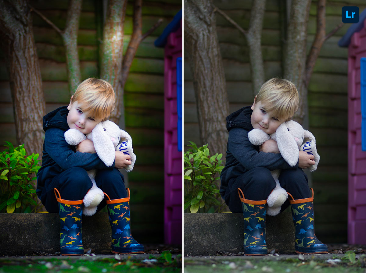 Photo Shop Rabit A boy and his rabbit | Remix | Photoshop Lightroom
