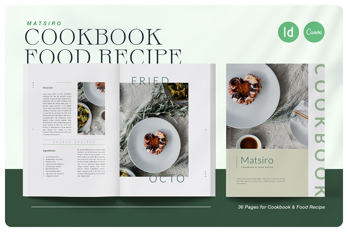 MATSIRO Cookbook Food Recipe rendition image