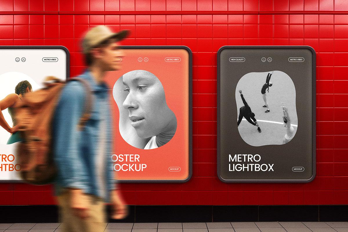 Lightbox Poster Mockup Generator rendition image