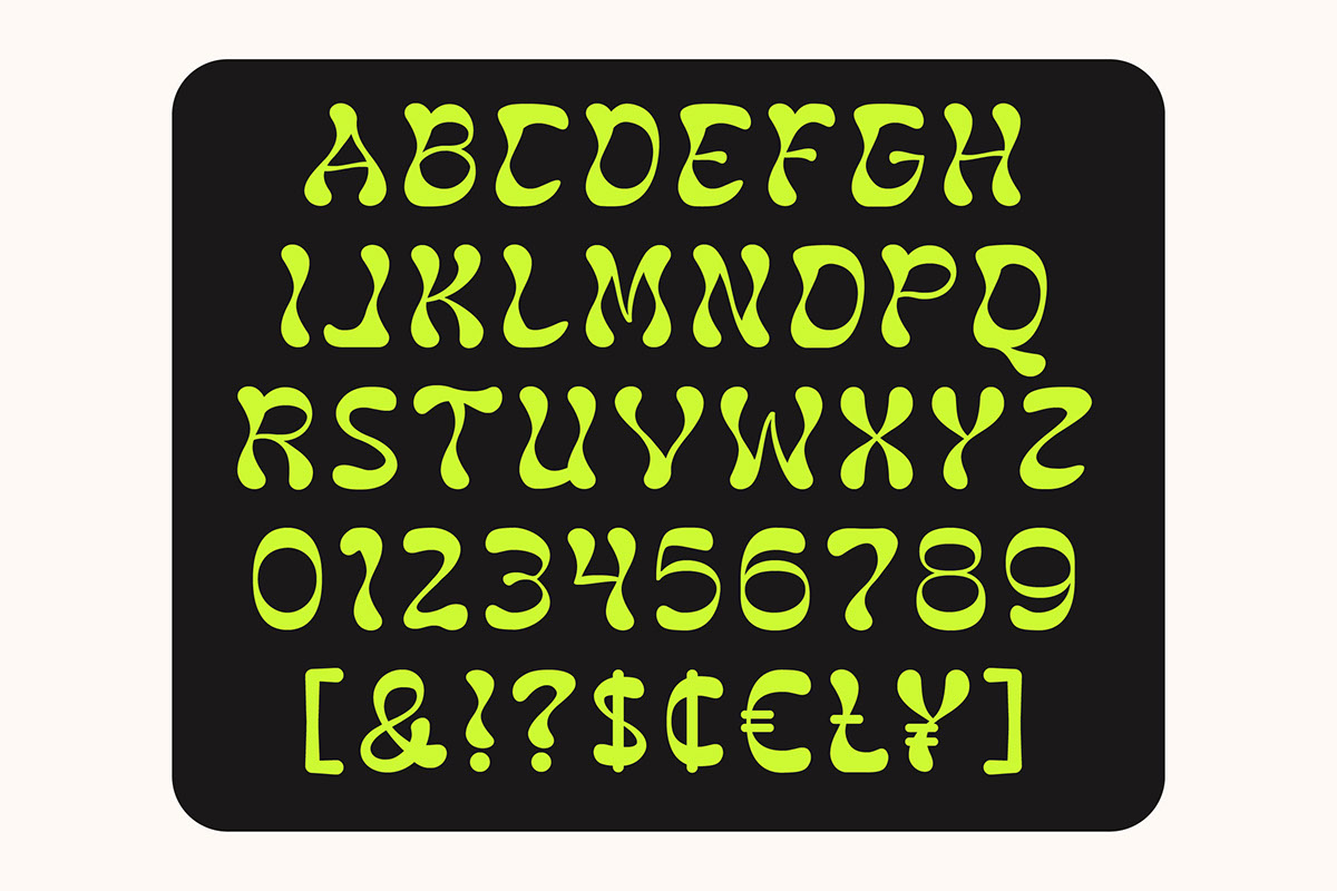 KARN - Display Typeface and Dingbats rendition image