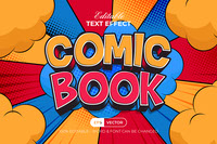 Text Effect Comic Book Style