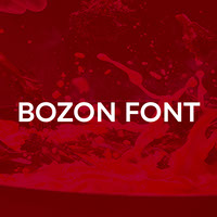 BOZON FONT