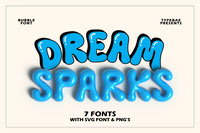 Dream Sparks Demo Font - Non Full Version