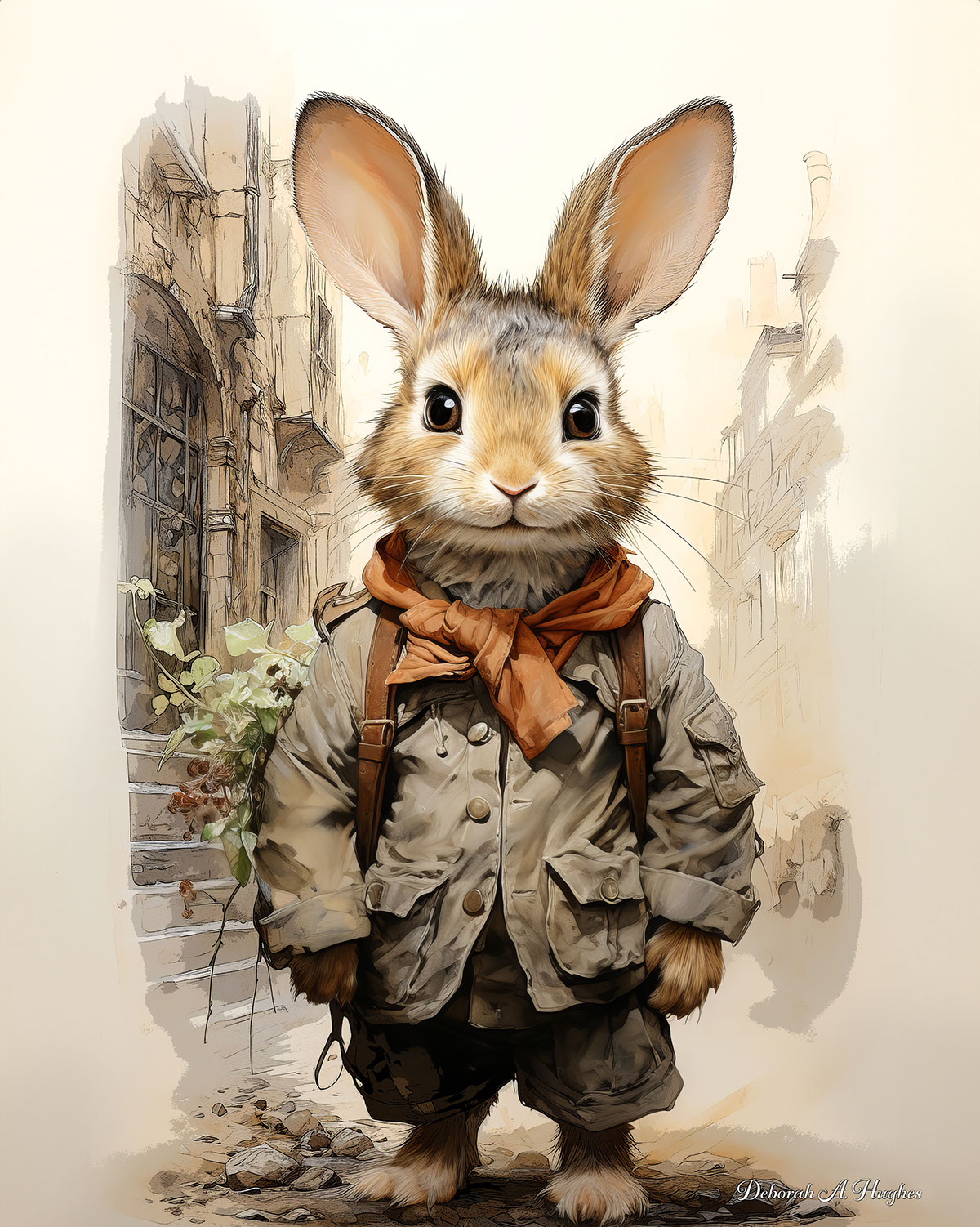 Floppy Rabbit rendition image
