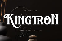 Kingtron - Modern Serif Display