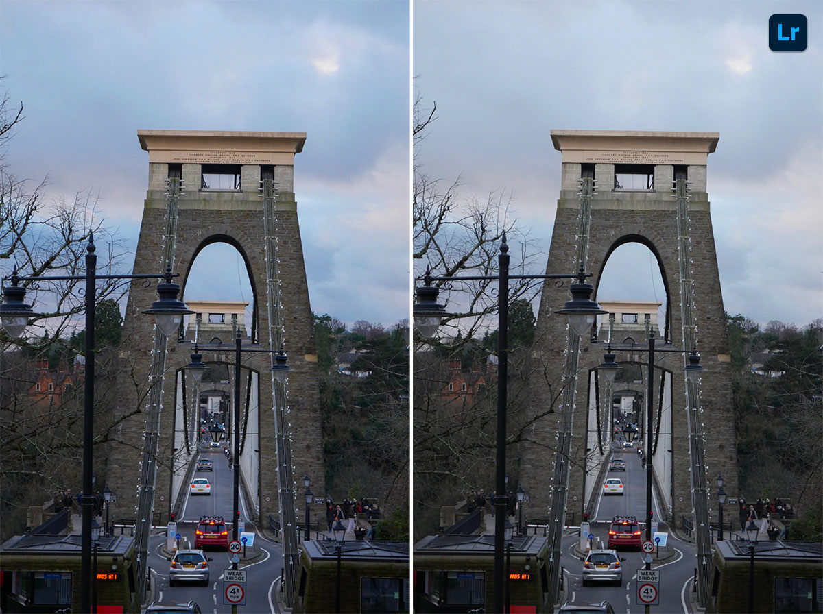 suspension bridge | Edit | Photoshop Lightroom