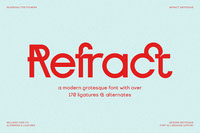 Refract - A Modern Grotesque Font