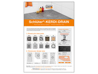 Schluter-KERDI-DRAIN - Product Selection Tool
