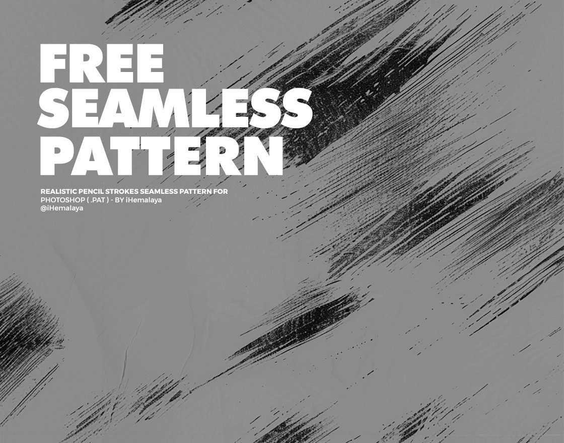 Pencil Strokes Seamless Pattern rendition image