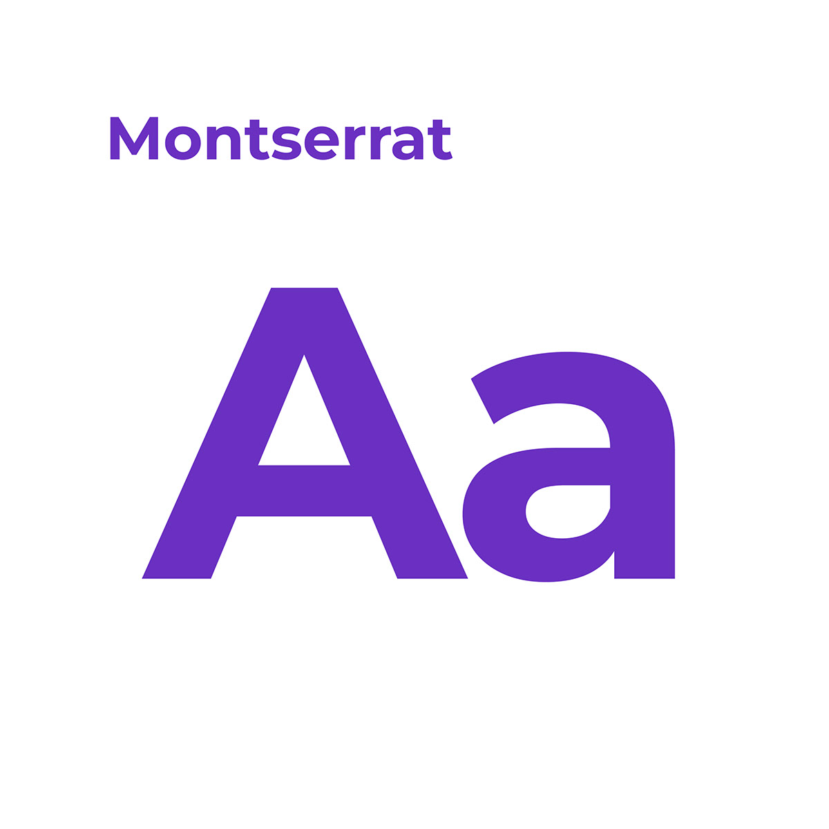 Free Download Montserrat Font rendition image