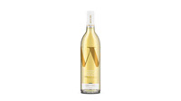White Wine Bottle Mockup with Smooth Label