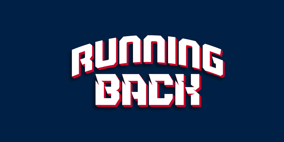 Running Back rendition image