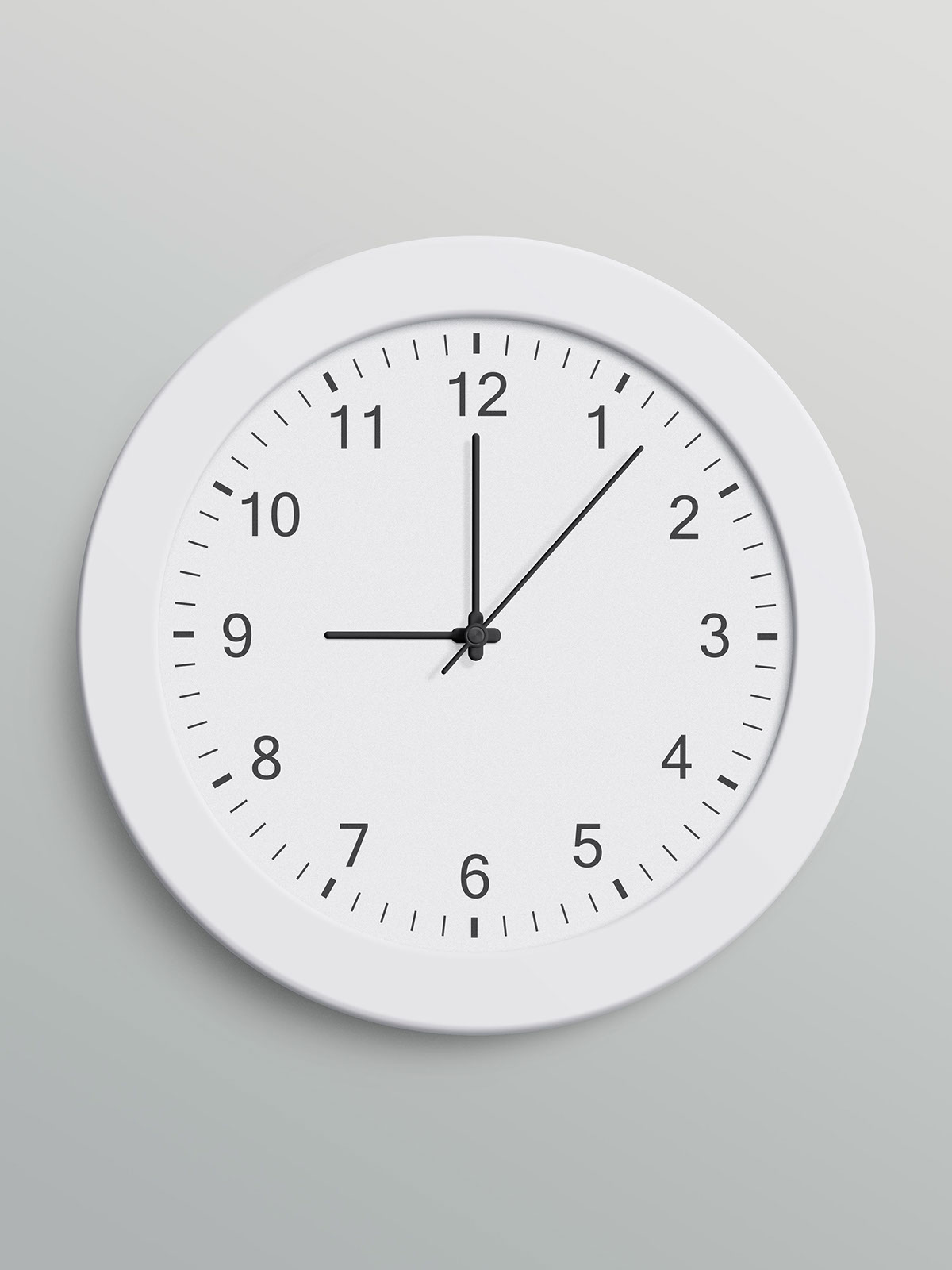 Wall Clock Mockup on Behance :: Behance