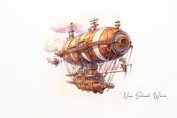 Watercolor Steampunk