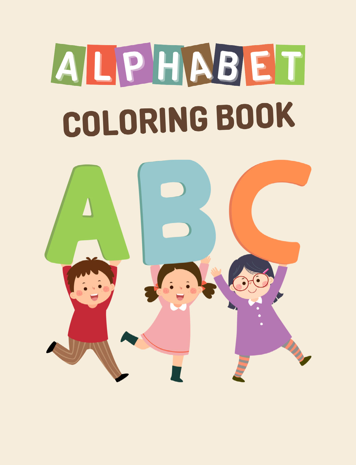 Free Coloring Rendering ABC Coloring Book for Kids on Behance :: Behance