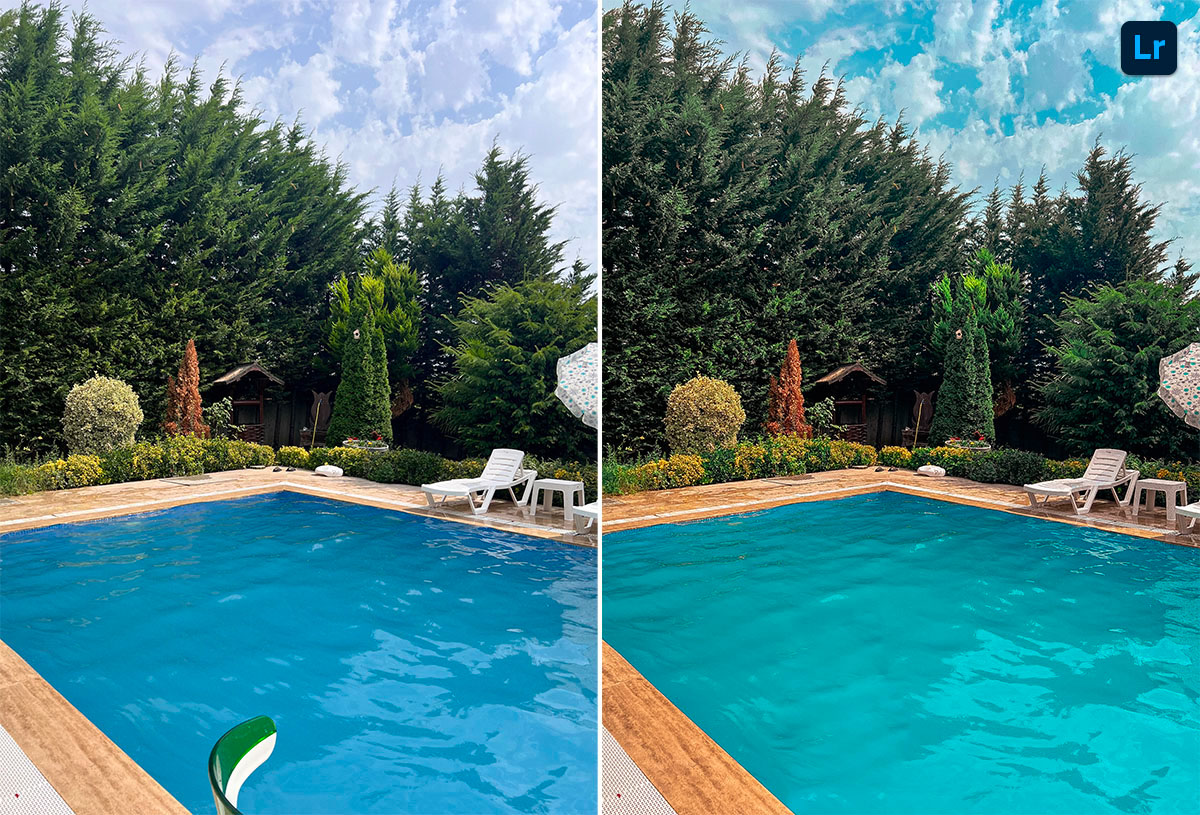 Close up for pool | Edit | Photoshop Lightroom