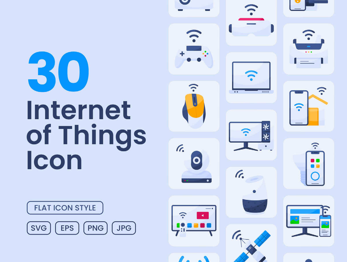Internet of Things Icon Pack rendition image