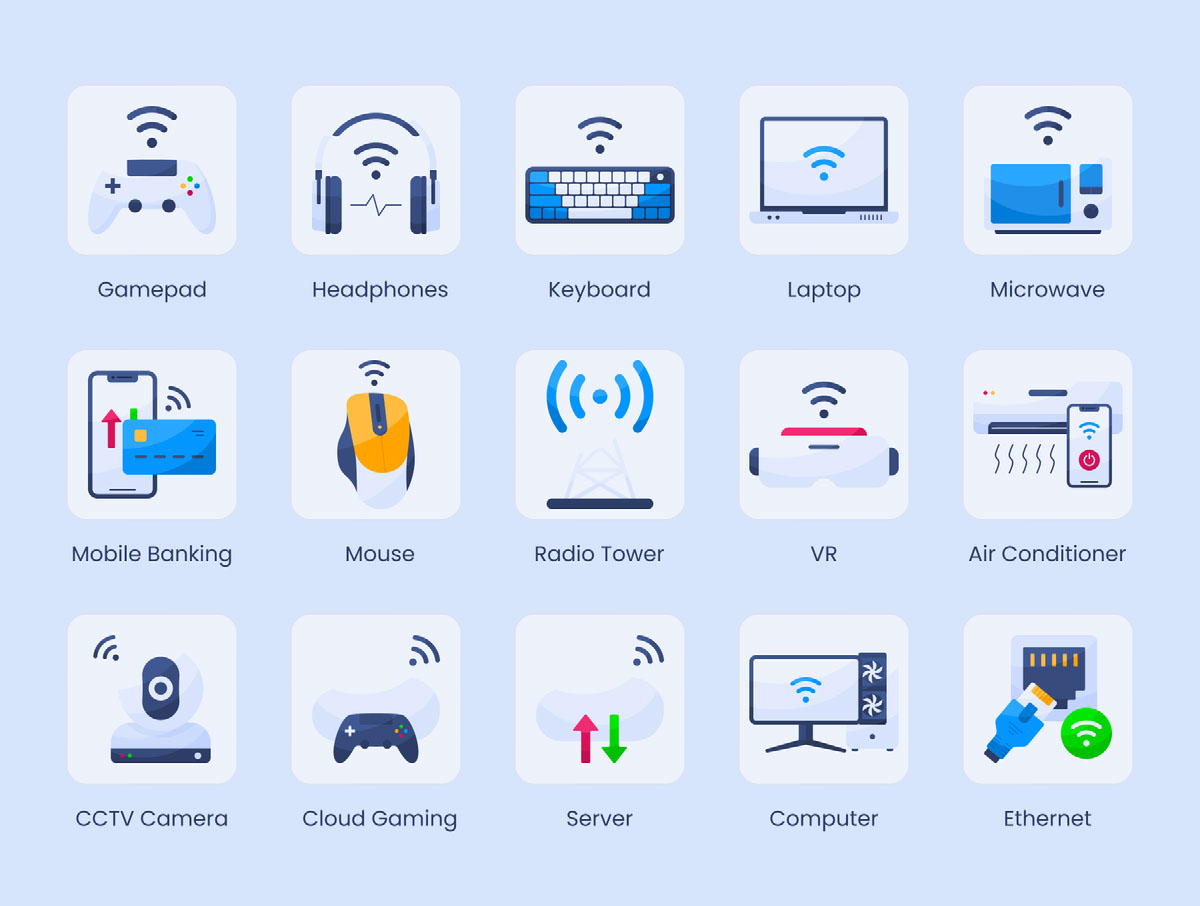 Internet of Things Icon Pack rendition image