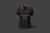 Polo Shirt Jersey Mockup PSD