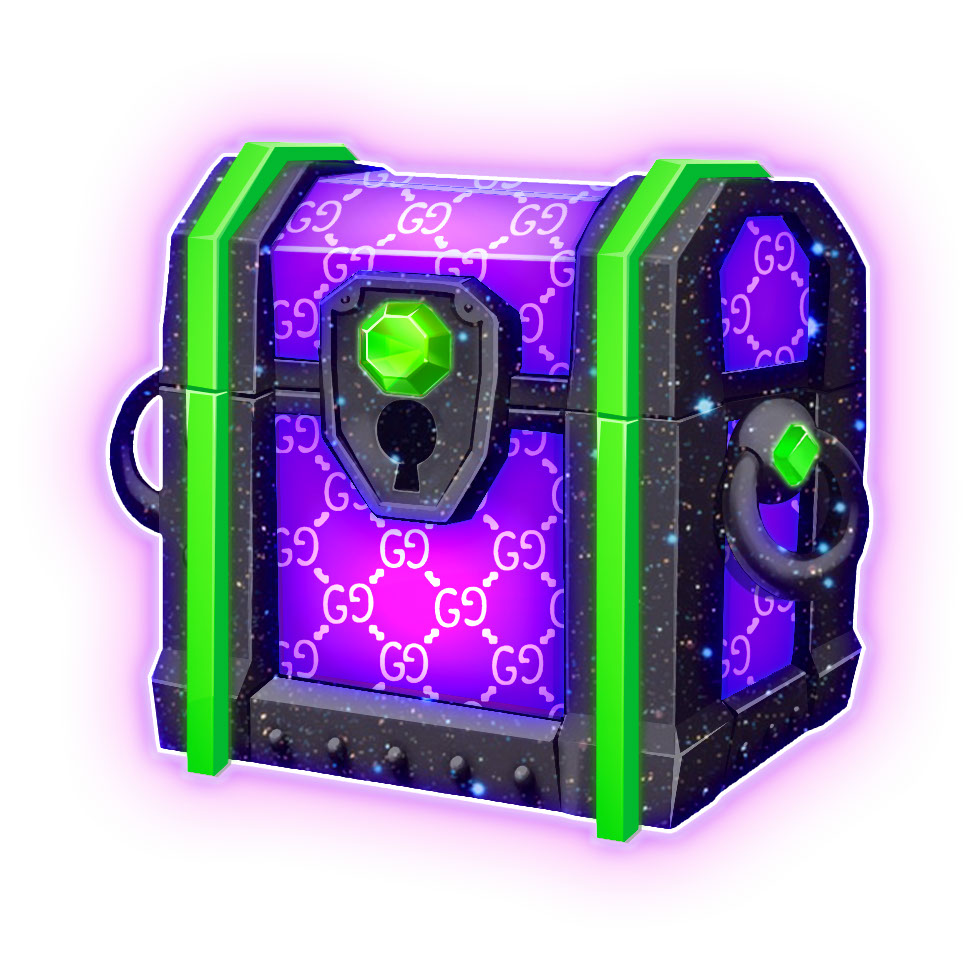 100 levels of reward chests for 2d game rendition image