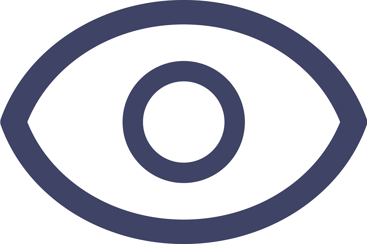 eye icon rendition image