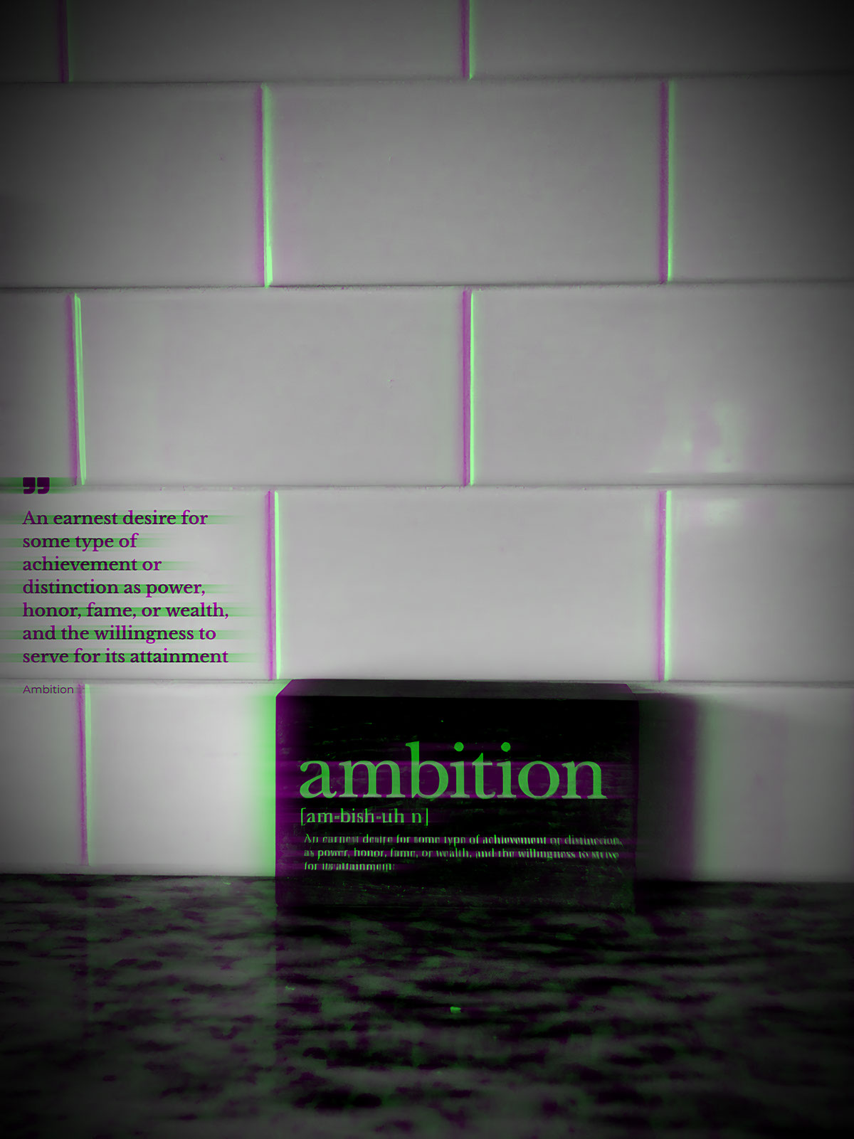 Ambition Motivation rendition image
