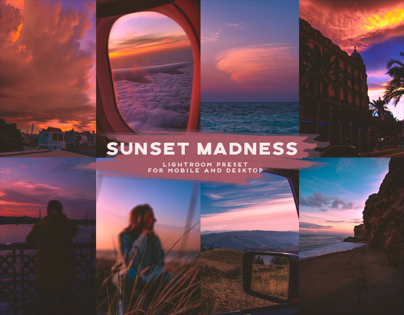 Sunset Madness rendition image