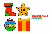 Christmas Element Vector Pack