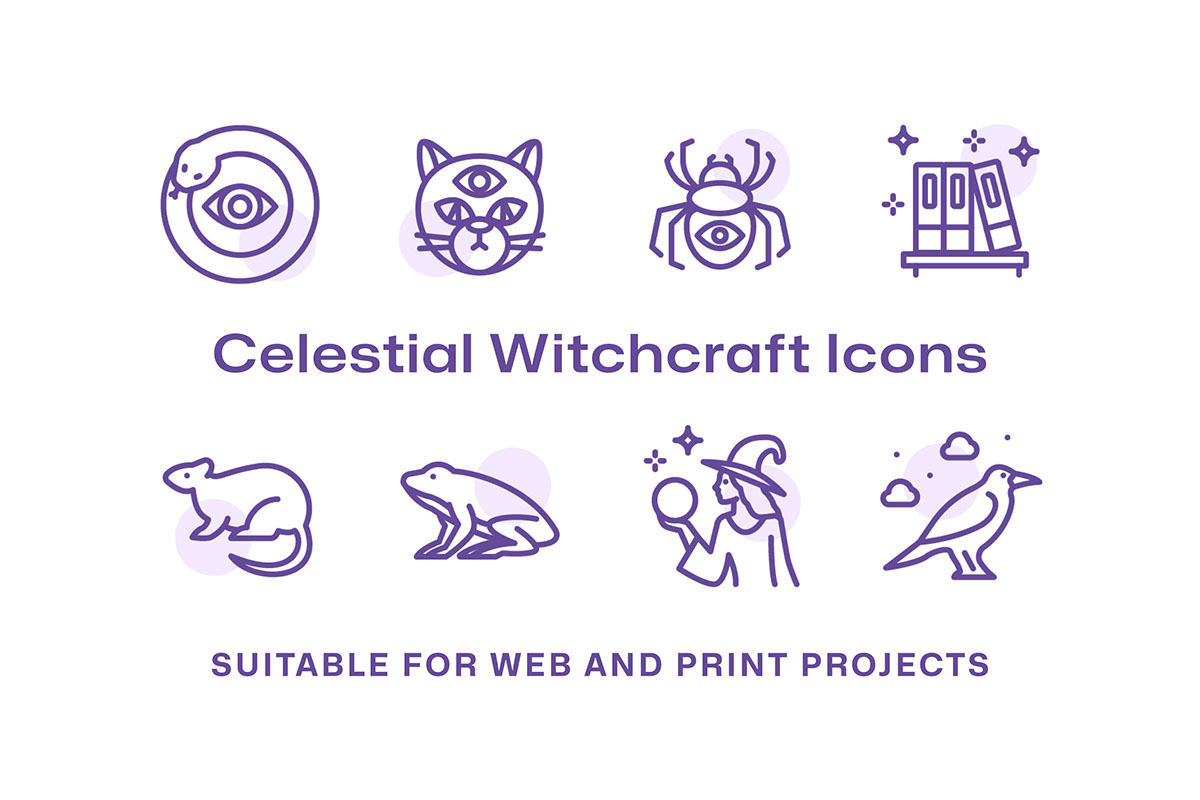 Witchcraft-Icons rendition image