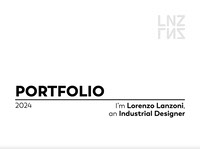 Portfolio 2024 Lorenzo Lanzoni