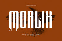 Morlix Blackletter Decorative Display Font