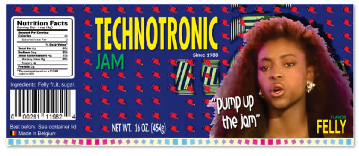 Technotronic Jam rendition image