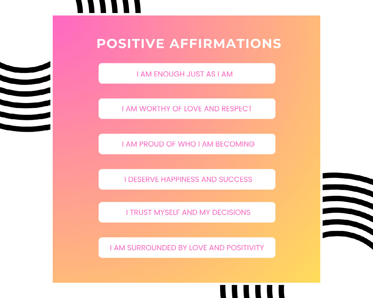 6-Positive-Affirmations-Templates on Behance :: Behance