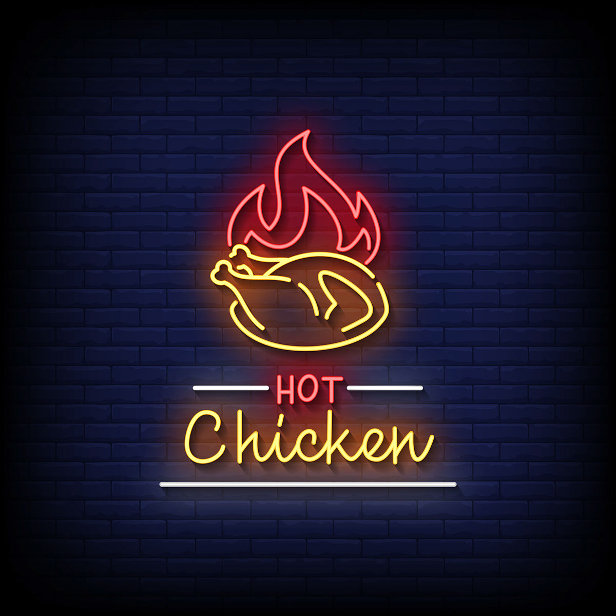 Hot Chicky rendition image
