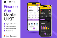 MonFin - Finance App Mobile UI KI