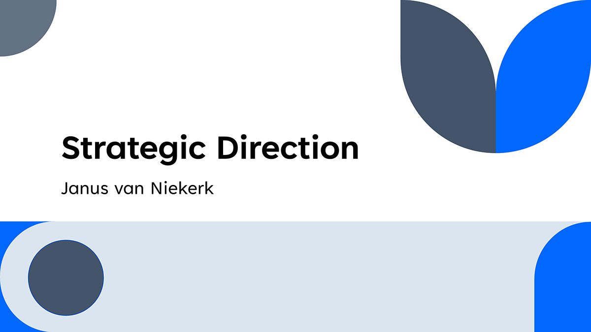 Strategic Direction rendition image
