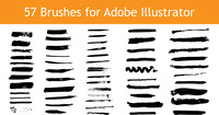 Brushes vector