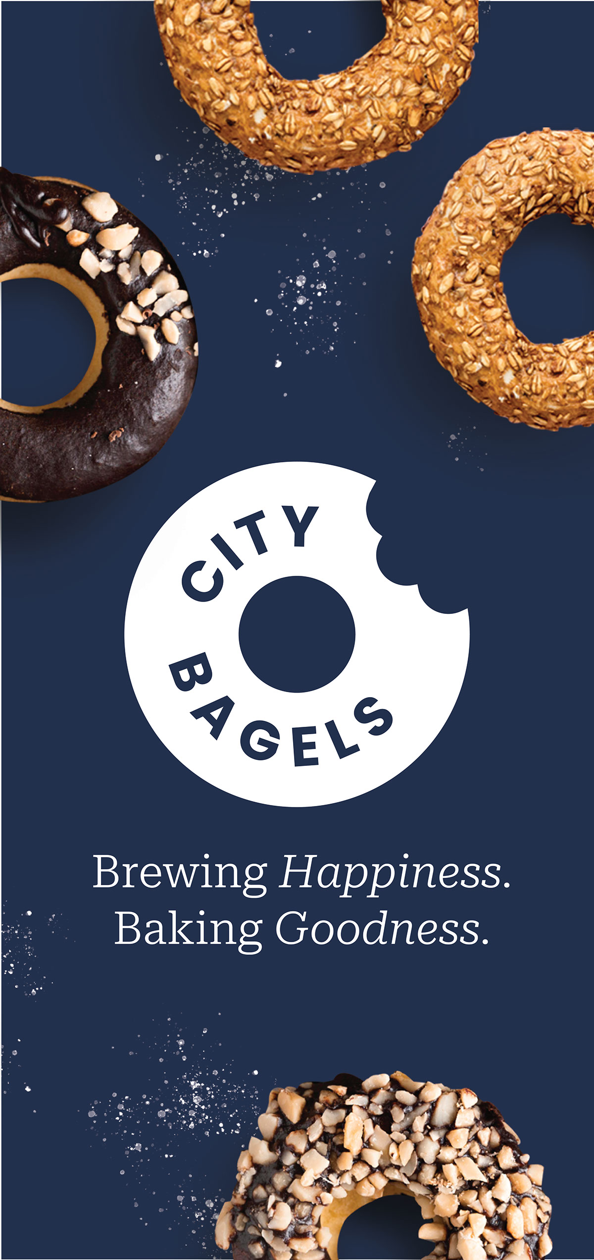 City Bagels Process Book rendition image