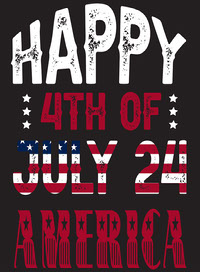 USA Independence Day T shirt Design