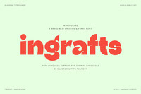 Ingrafts - Bold And Funky Font