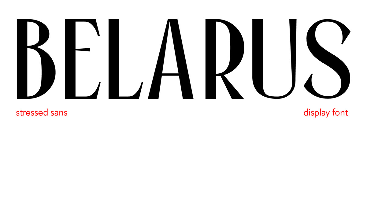 Belarus Font rendition image