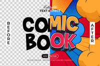 Text Effect Comic Book