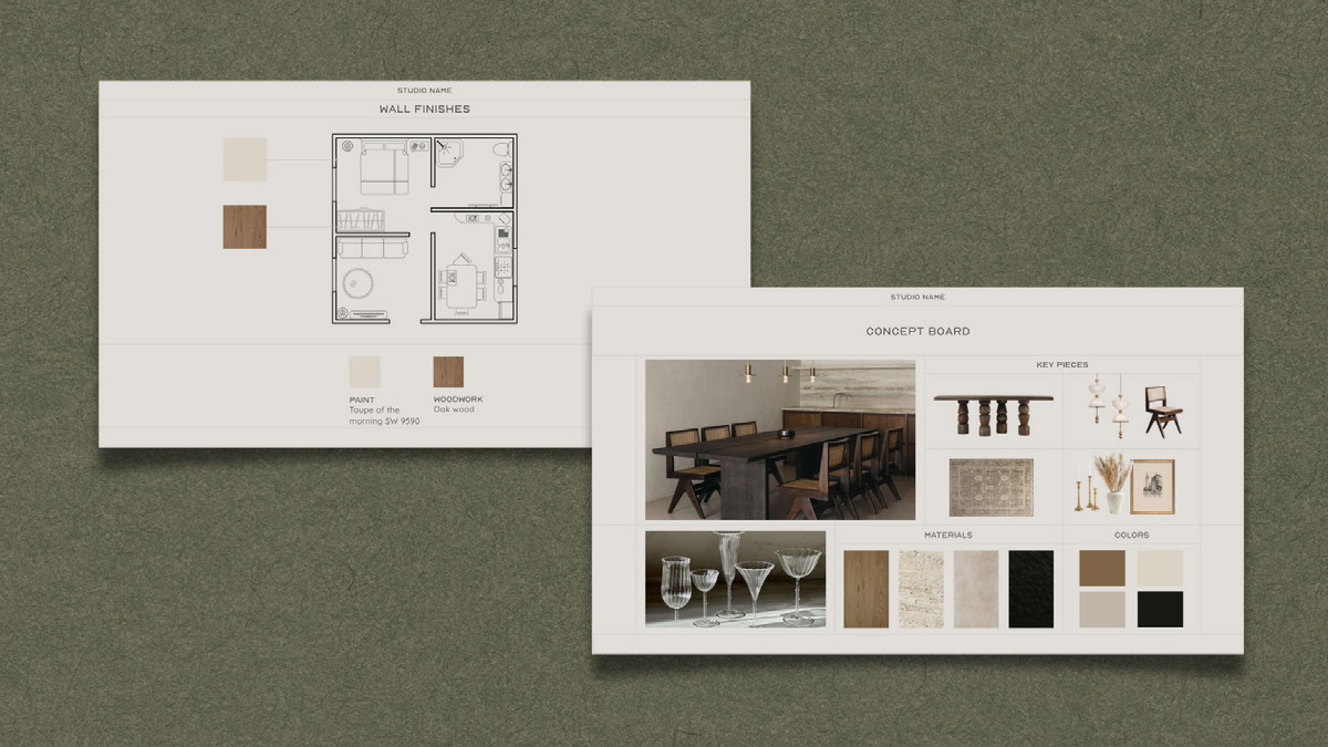 Interior_Design_Template on Behance :: Behance
