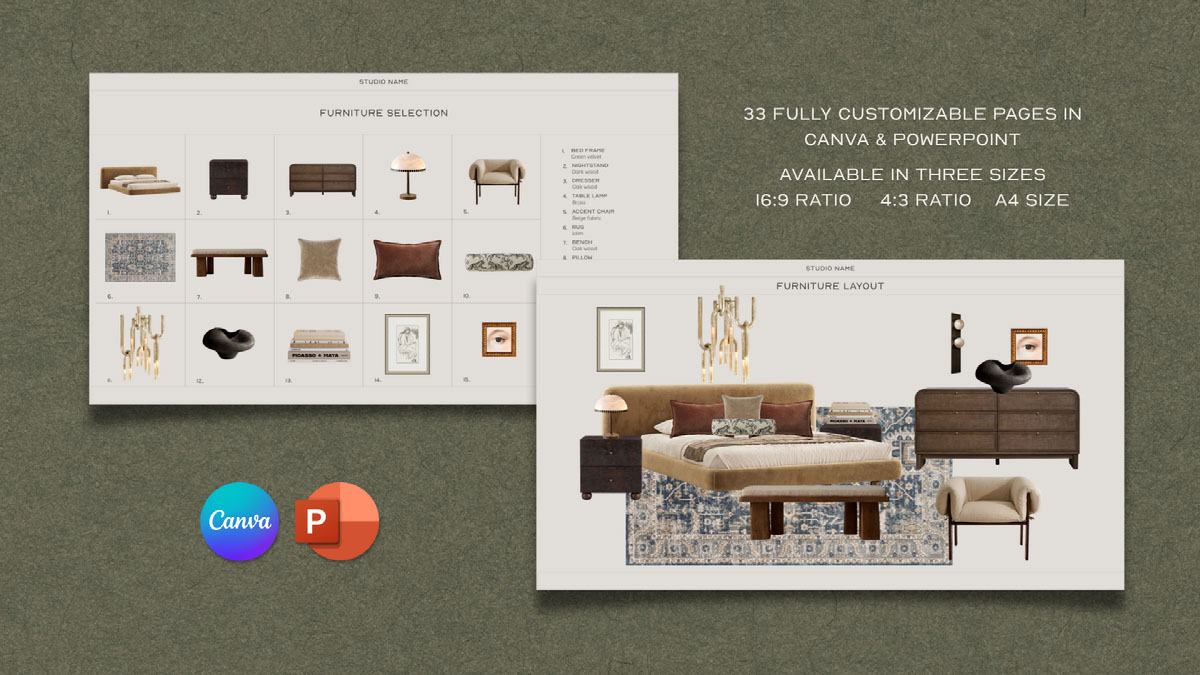 Interior_Design_Template on Behance :: Behance
