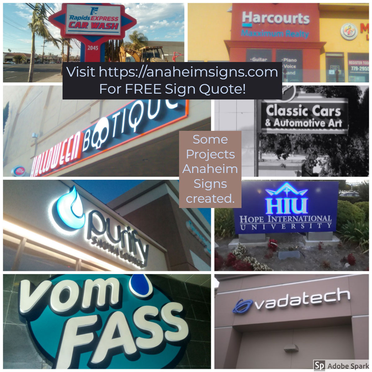 Visit https://anaheimsigns.com For FREE Sign Quote! Visit https://anaheimsigns.com For FREE Sign Quote!<P>Some Projects Anaheim Signs created. 