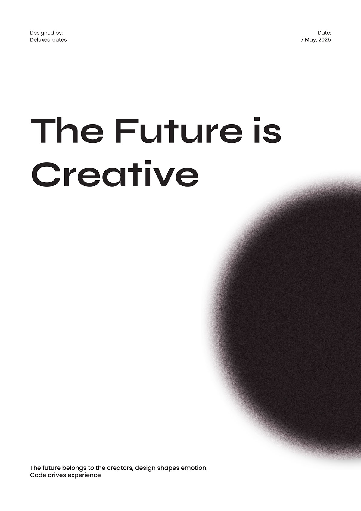 The Future is Creative - 6 May 2025 on Behance :: Behance
