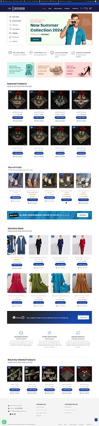 Shopyarena Woocommerce website