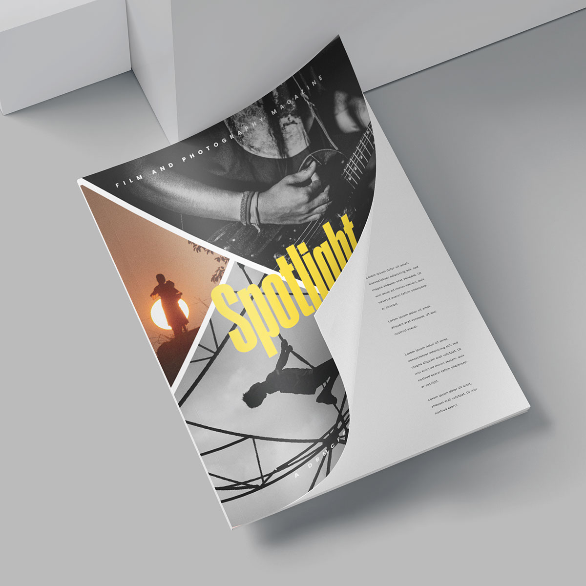 Spotlight 01 - Film and Photography Magazine by DRMCFPC rendition image
